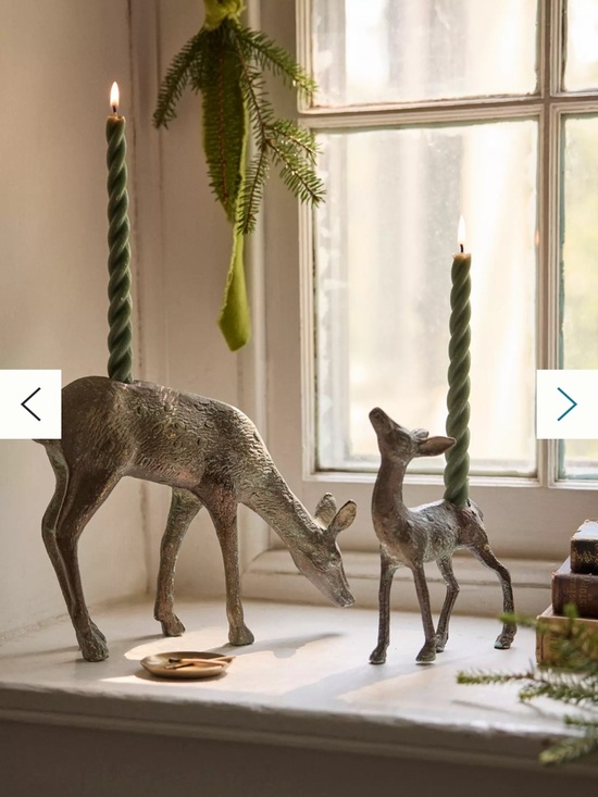 Anthropologie Other - Anthropologie Deer Candle Holder